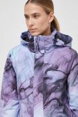 Гірськолижна куртка Volcom колір фіолетовий