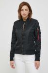 Куртка-бомбер Alpha Industries MA-1 VF 59 Wmn жіночий колір чорний перехідна