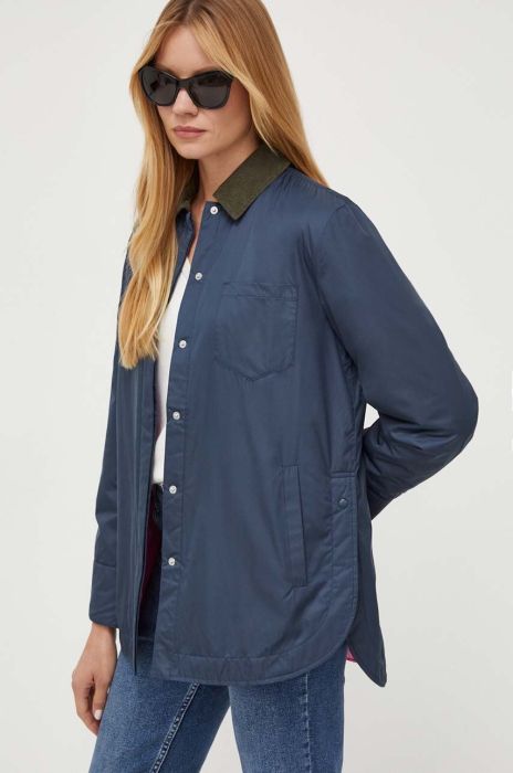 Куртка MAX&Co. жіноча колір синій перехідна (3462174)