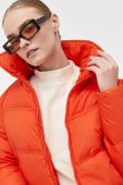 Куртка Billabong жіноча колір помаранчевий зимова oversize (3503994)