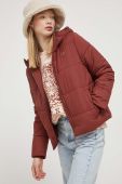 Куртка Billabong жіноча колір бордовий зимова