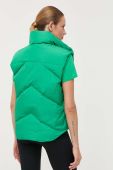 Пухова безрукавка Karl Lagerfeld жіночий колір зелений зимовий (3351592)