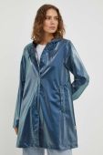 Дощовик Rains 18050 Jackets жіноча колір синій перехідна
