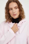 Дощовик Rains 18050 Jackets жіноча колір рожевий перехідна