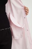 Дощовик Rains 18050 Jackets жіноча колір рожевий перехідна