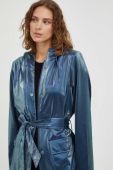 Дощовик Rains 18130 Jackets жіноча колір синій перехідна (3488102)