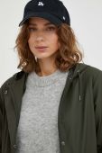 Дощовик Rains 18550 Jackets жіноча колір зелений перехідна