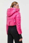 Куртка Patrizia Pepe жіноча колір рожевий перехідна