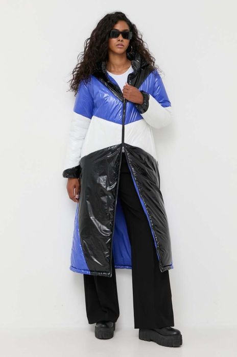 Куртка Patrizia Pepe жіноча колір чорний зимова (3523540)