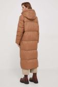 Пухова куртка Bomboogie Anvers жіноча колір коричневий зимова oversize (3611748)