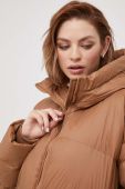 Пухова куртка Bomboogie Anvers жіноча колір коричневий зимова oversize (3611748)