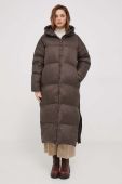Пухова куртка Bomboogie Anvers жіноча колір коричневий зимова oversize (3611753)