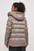 Пухова куртка Bomboogie жіноча колір коричневий зимова (3582477)