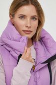Безрукавка Bomboogie жіночий колір фіолетовий зимовий