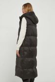 Пухова безрукавка Bomboogie жіночий колір коричневий зимовий (3574659)