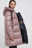 Куртка Save The Duck жіноча колір рожевий зимова (3462246)