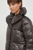 Куртка Save The Duck жіноча колір коричневий зимова (3673887)