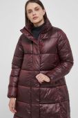 Куртка Save The Duck жіноча колір бордовий зимова (3528123)