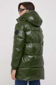 Куртка Save The Duck жіноча колір зелений зимова (3644884)