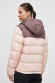 Пухова куртка Columbia Bulo Point II жіноча колір рожевий зимова