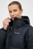 Куртка Columbia жіноча колір чорний зимова (3489546)