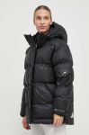 Куртка adidas by Stella McCartney жіноча колір чорний зимова oversize