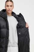 Куртка adidas by Stella McCartney жіноча колір чорний зимова oversize