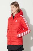 Куртка adidas Originals жіноча колір червоний перехідна
