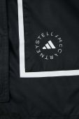 Куртка adidas by Stella McCartney жіноча колір чорний перехідна oversize (3520720)
