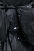 Куртка adidas by Stella McCartney жіноча колір чорний зимова (3678725)