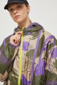 Вітровка adidas by Stella McCartney перехідна oversize колір барвистий