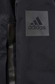 Куртка adidas жіноча колір чорний перехідна (3678729)