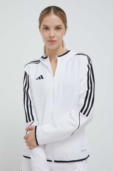 Куртка для тренувань adidas Performance Tiro 23 колір білий перехідна (3305301)