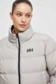 Двостороння куртка Helly Hansen жіноча колір сірий зимова oversize