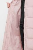 Куртка Fila жіноча колір рожевий зимова (3481585)