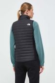 Безрукавка The North Face жіночий колір чорний перехідний