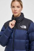 Пухова куртка The North Face жіноча колір синій зимова (3614011)
