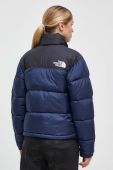 Пухова куртка The North Face жіноча колір синій зимова (3614011)