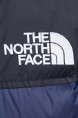 Пухова куртка The North Face жіноча колір синій зимова (3614011)