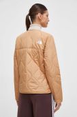 Куртка The North Face жіноча колір коричневий перехідна