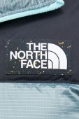 Пухова куртка The North Face жіноча зимова колір блакитний (3634745)