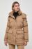 Куртка MICHAEL Michael Kors жіноча колір бежевий зимова