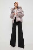 Куртка MICHAEL Michael Kors жіноча колір бежевий зимова oversize
