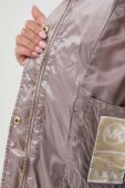 Куртка MICHAEL Michael Kors жіноча колір бежевий зимова oversize