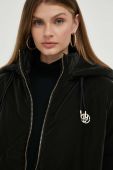 Куртка Liu Jo жіноча колір чорний зимова oversize (3394250)