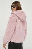 Куртка Liu Jo жіноча колір рожевий зимова