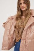 Пухова куртка Liu Jo жіноча колір бежевий зимова (3454100)
