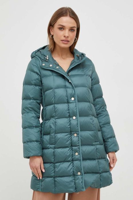 Пухова куртка Liu Jo жіноча колір зелений зимова (3675870)
