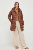 Пухова куртка Liu Jo жіноча колір коричневий зимова (3675866)