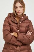 Пухова куртка Liu Jo жіноча колір коричневий зимова (3675866)